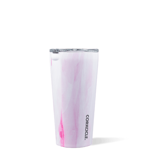 Corkcicle 16 oz Tumbler - Pink Marble