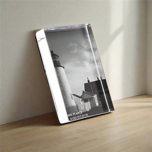 Woodbury Vertical Photo Block 6" x 4" (Gift Boxed), Simon Pearce