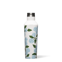 Load image into Gallery viewer, Corkcicle Rifle Paper Co. 16 oz Canteen - Gloss Cream Hydrangea