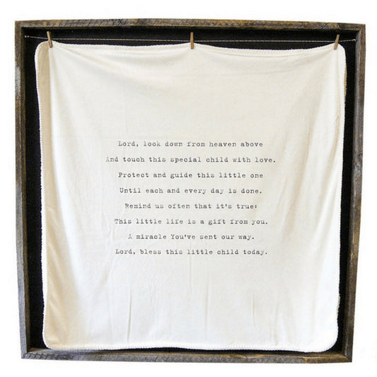 Sugarboo Lord Look Down Baby Blanket