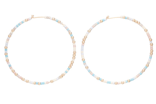 enewton Hope Unwritten Hoop Earrings - Cotton Candy