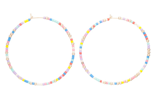 enewton Hope Unwritten Hoop Earrings - Beach Ball