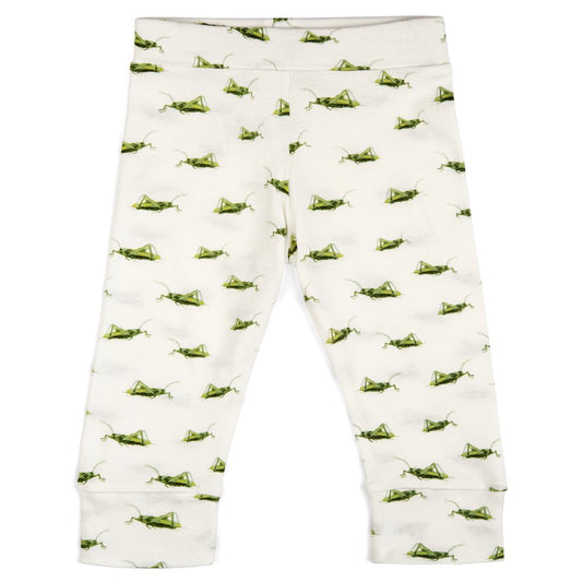 Milkbarn Organic Legging Grasshopper 6-12M