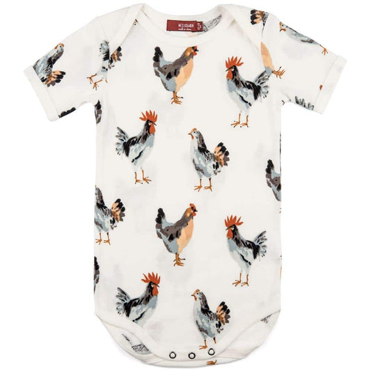 Milkbarn One piece Chicken S/S 12 - 18M