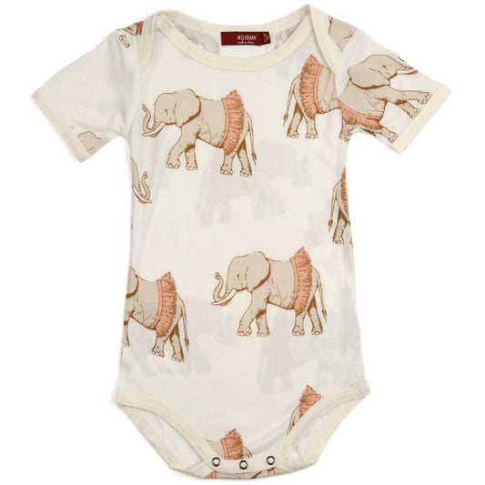 Milkbarn Tutu Elephant One Piece 12-18M