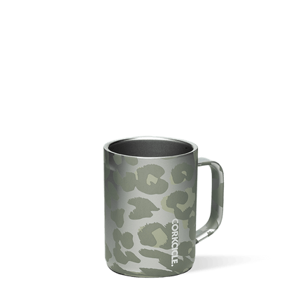 Corkcicle 16 oz Mug - Snow Leopard