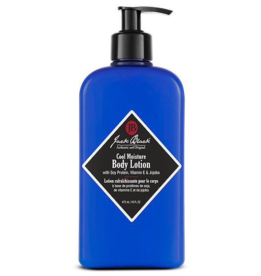 Jack Black Cool Moisture Body Lotion with Soy Protein, Vitamin E & Jojoba