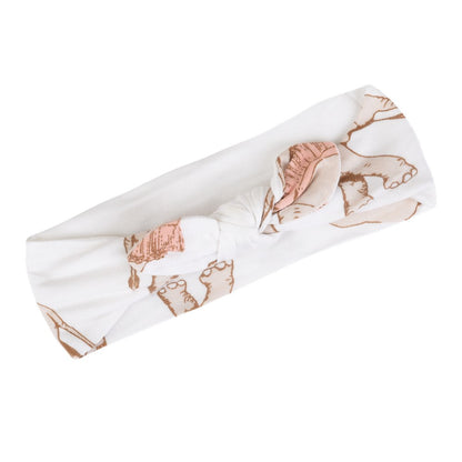 Milkbarn Tutu Elephant Bamboo Headband