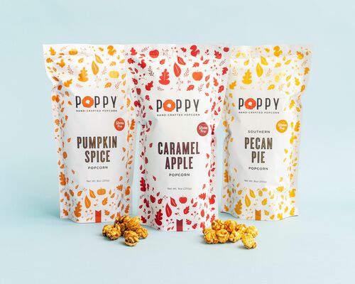 Pumpkin Spice Poppy Handcrafted Popcorn