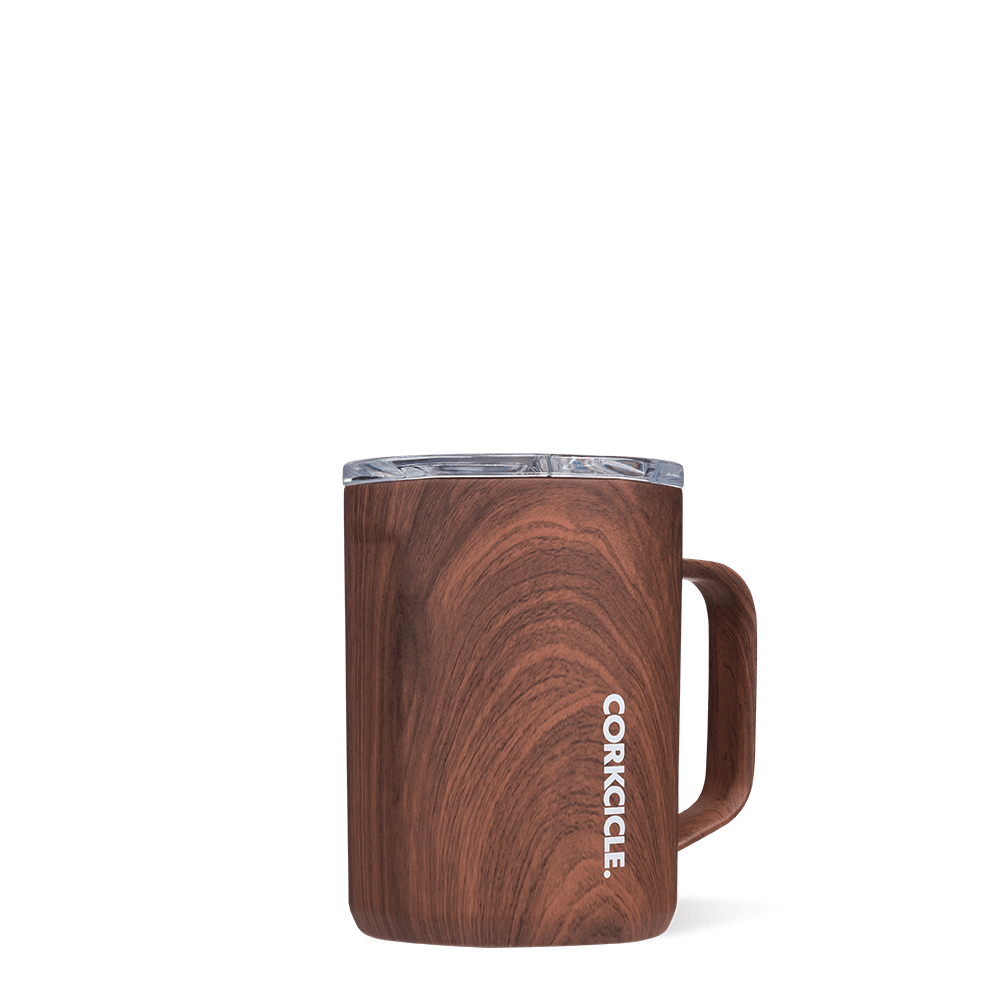Corkcicle 16 oz Mug - Walnut Wood