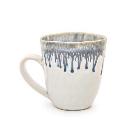 Simon Pearce Burlington Mug, Pool