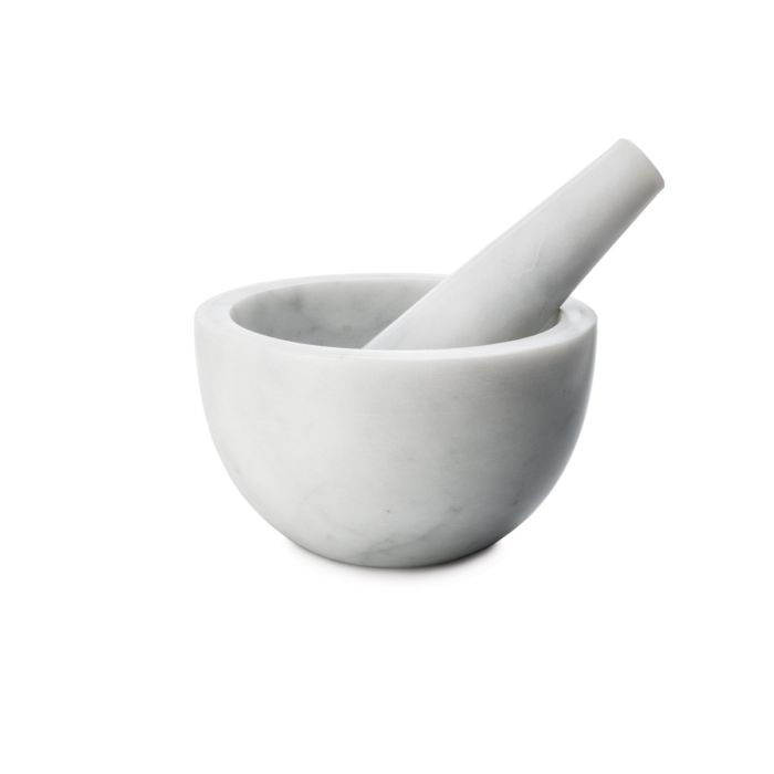 Simon Pearce Marble Mortar and Pestle