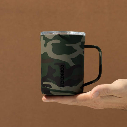 Corkcicle 16 oz Mug - Woodland Camo