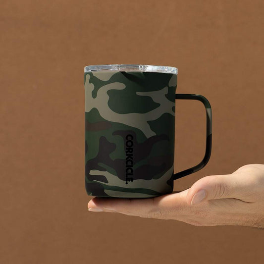 Corkcicle 16 oz Mug - Woodland Camo