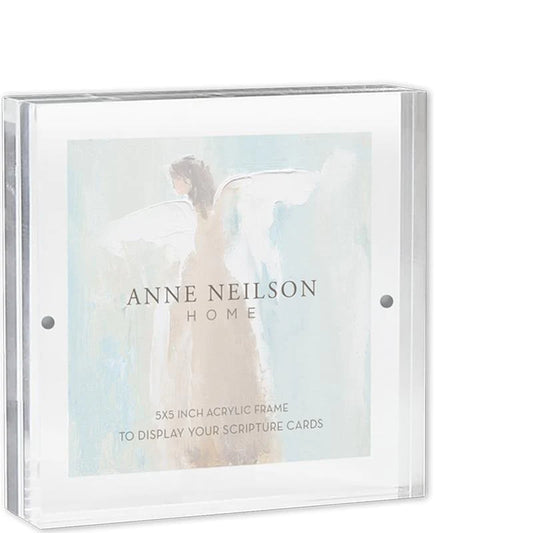 5 x 5 Acrylic Scripture Card Frame, Anne Neilson