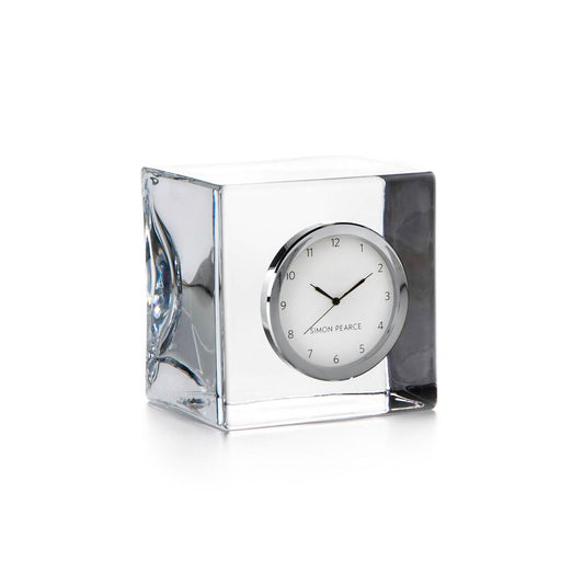 Simon Pearce Woodbury Clock, Gift Boxed