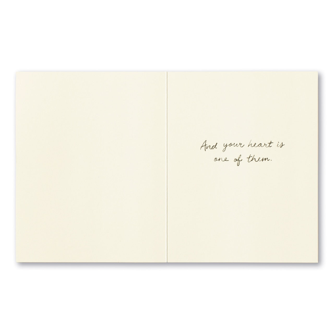 There are good places in the world...