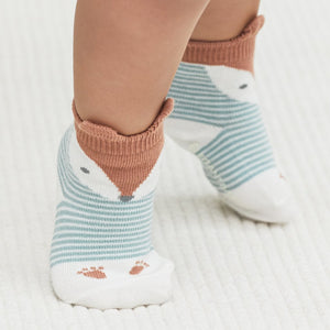 Elegant Baby Fox Non Slip Sock Set