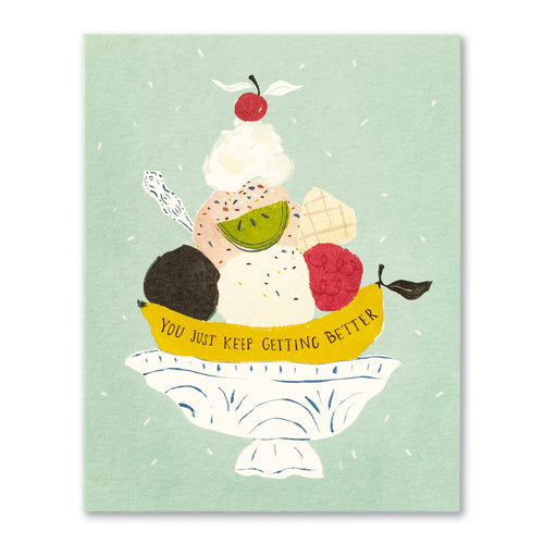 You just keep getting better… Love Muchly Card