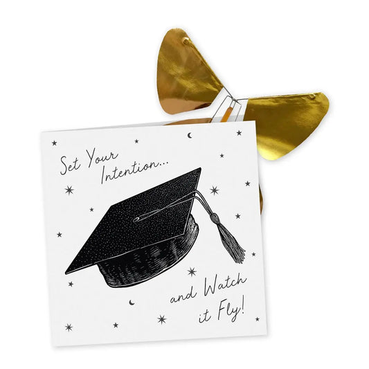 Magic Butterfly Graduation Card