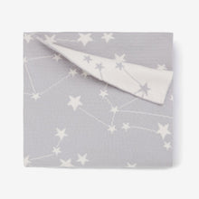 Load image into Gallery viewer, Elegant Baby Gray Constellation Organic Cotton Baby Blanket