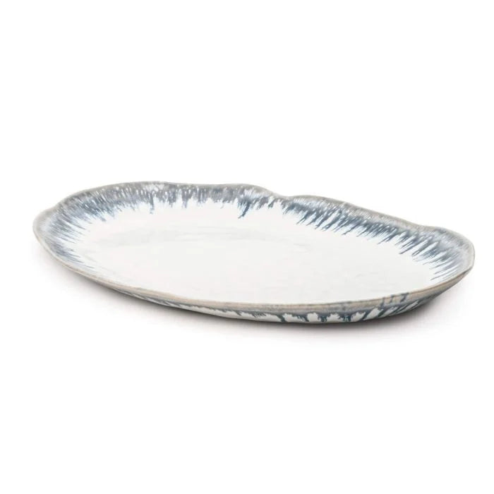 Simon Pearce Burlington Oval Platter, Pool