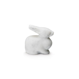 White Marble Rabbit in Gift Box, Simon Pearce