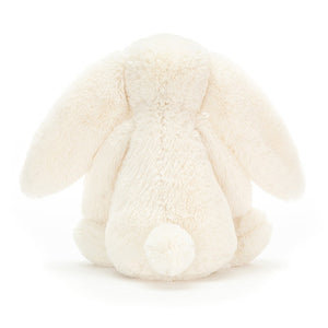 Jellycat I Am Large Bashful Cream Bunny monogramed with Grace in Ear