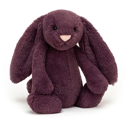Medium Bashful Plum Bunny, Jellycat