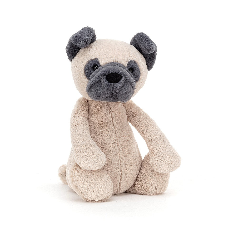 Medium Bashful Pug, Jellycat