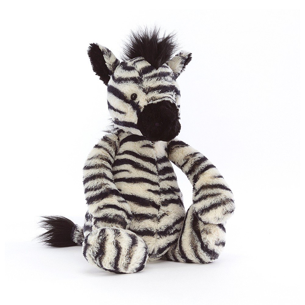 Medium Bashful Zebra, Jellycat