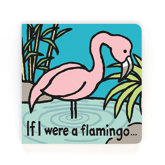 "If I Were a Flamingo" Book, Jellycat
