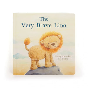 "The Very Brave Lion" Book, Jellycat