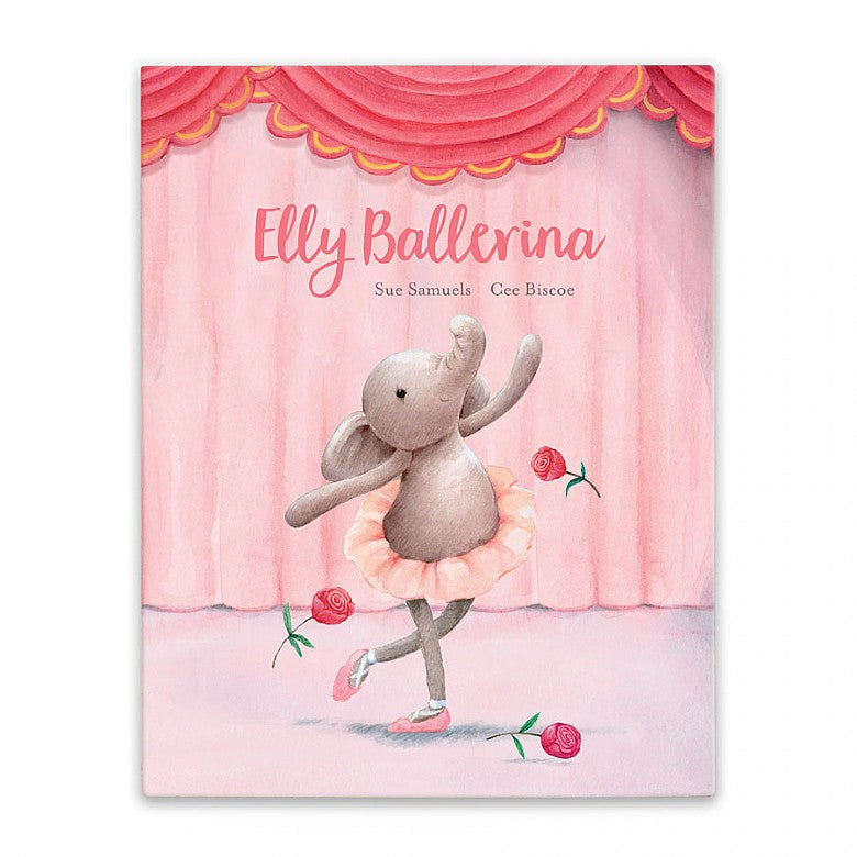"Elly Ballerina" Book, Jellycat