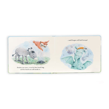 "The Hiccuppy Dragon" Book, Jellycat