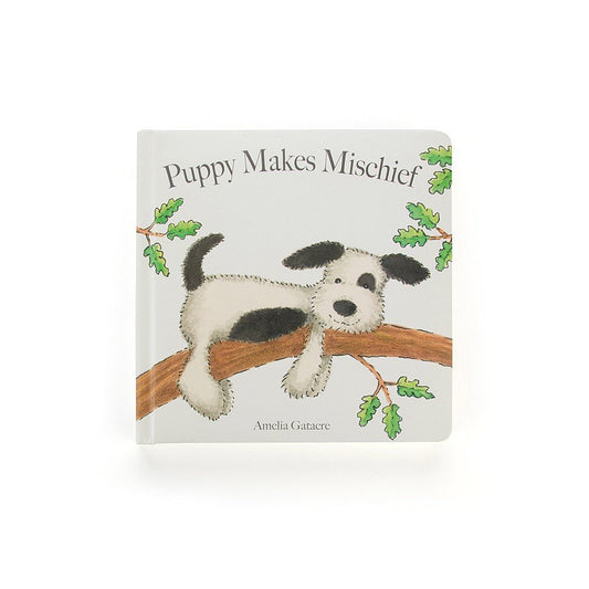 "Puppy Makes Mischief" Book, Jellycat