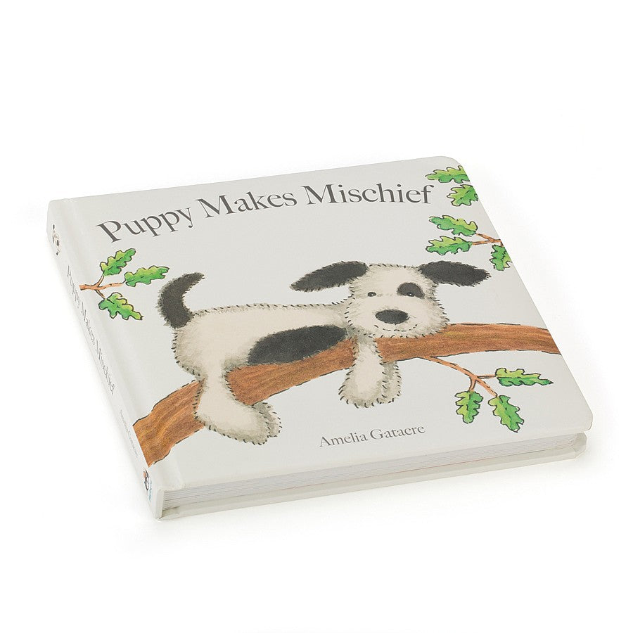 "Puppy Makes Mischief" Book, Jellycat