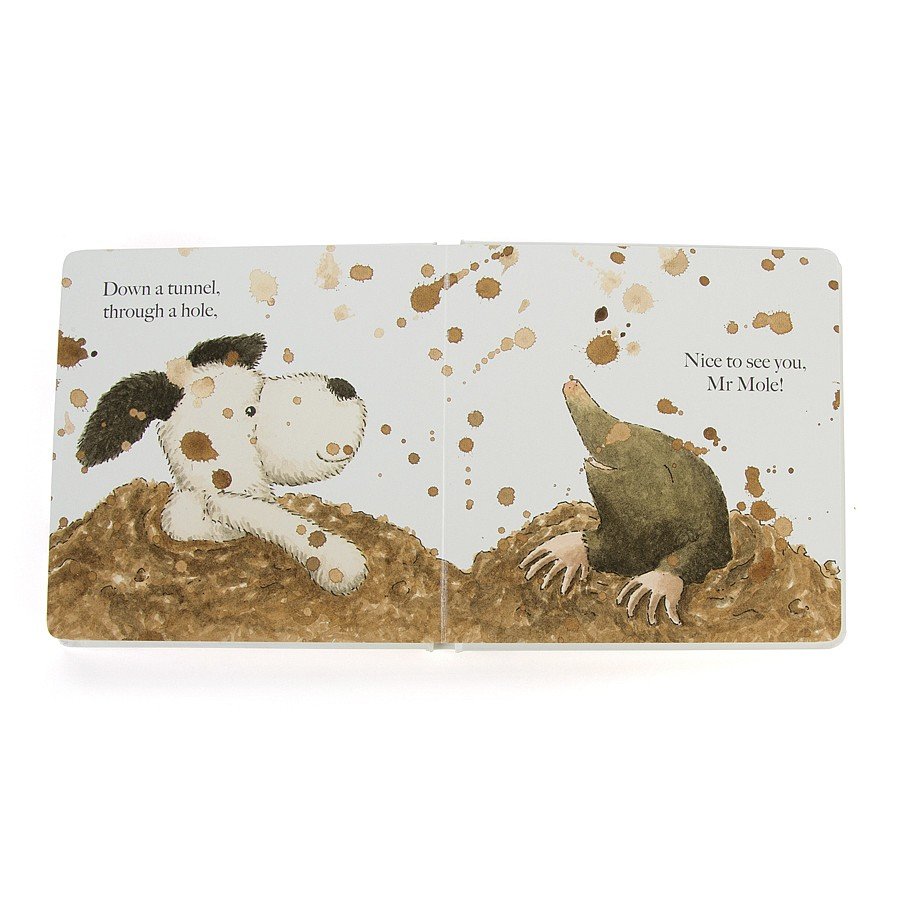 "Puppy Makes Mischief" Book, Jellycat