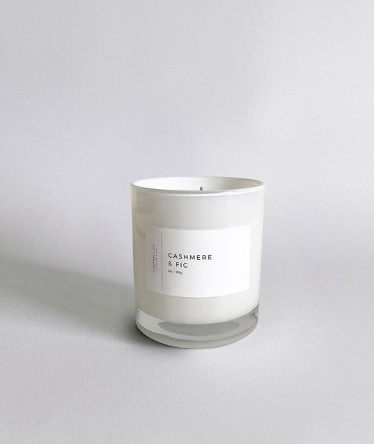 Lightwell Co. Cashmere and Fig White Tumbler