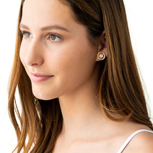 Load image into Gallery viewer, Capucine De Wulf Monique Petite Stud Earrings in Mother of Pearl