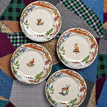 Load image into Gallery viewer, Forest Walk Animal Dessert/Salad Plates, Assorted Set of 4 - Juliska