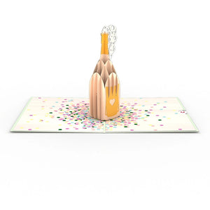 Lovepop Champagne Pop 3D Card