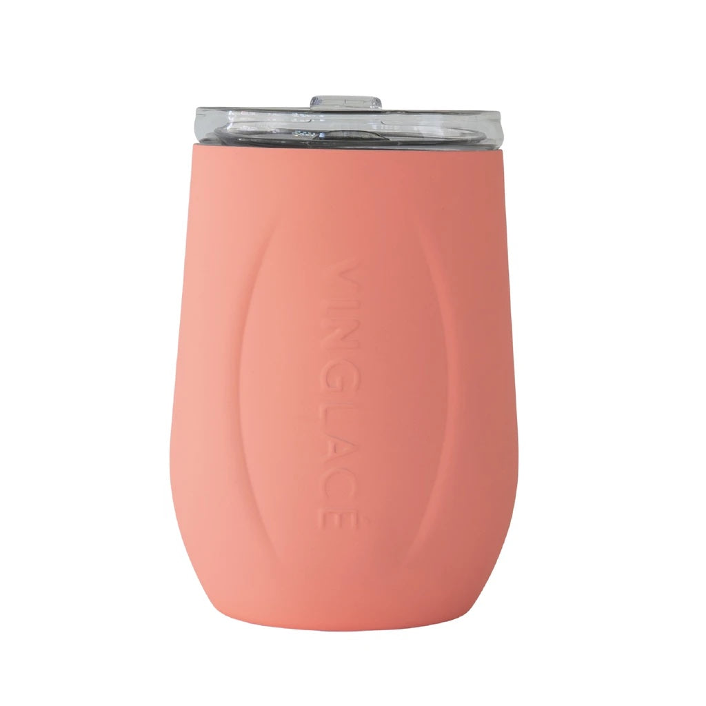 Vinglacé Stemless Wine Glass - Soft Coral