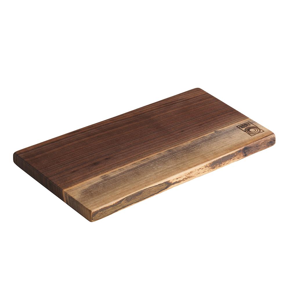 Andrew Pearce Single Live Edge Cutting Board in Black Walnut