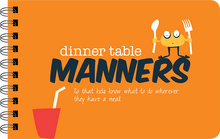 Load image into Gallery viewer, Dinner Table Manners for Kids
