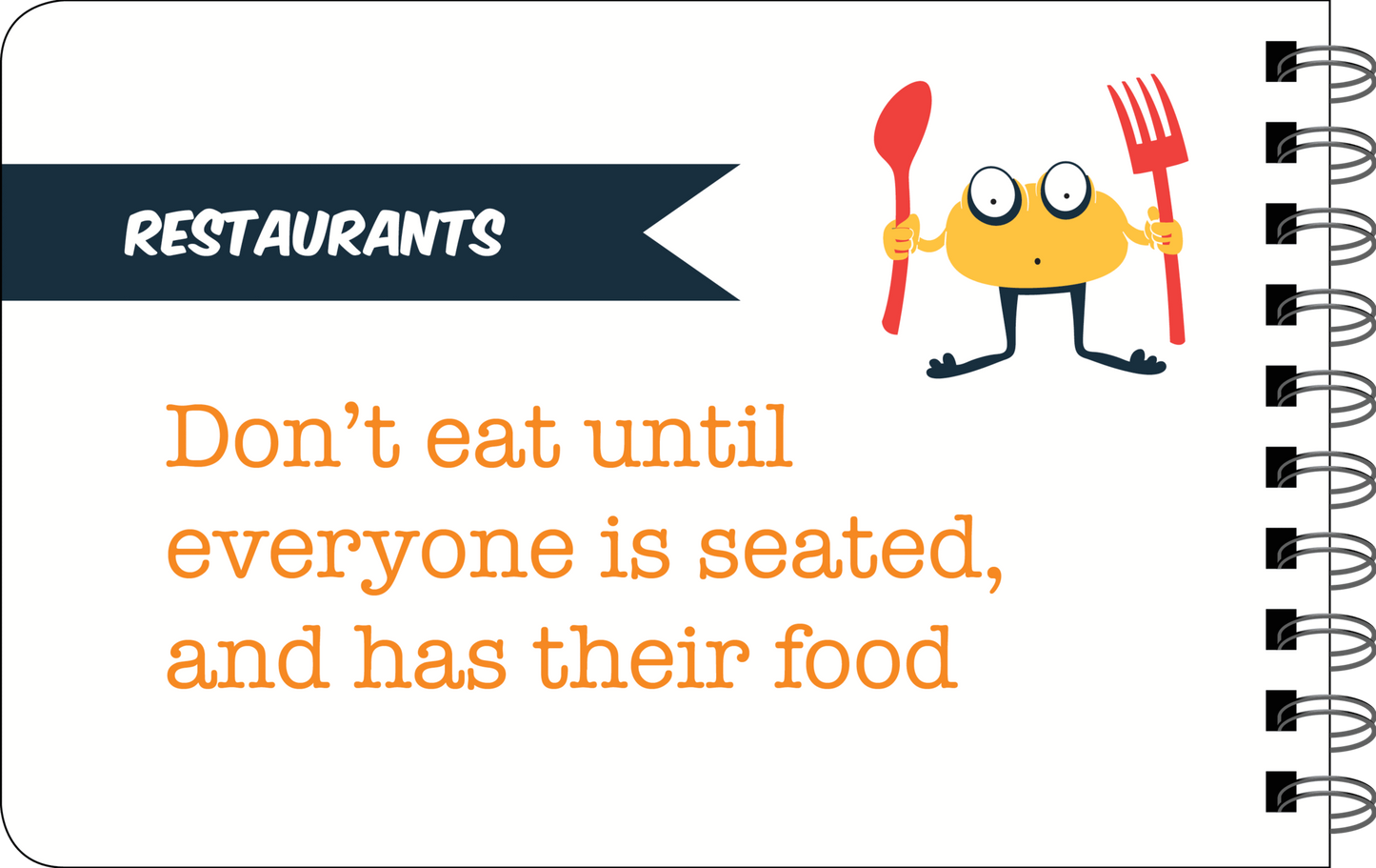 Dinner Table Manners for Kids