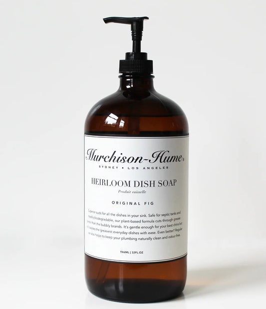 Murchison-Hume Original Fig Dish Soap Amber Glass