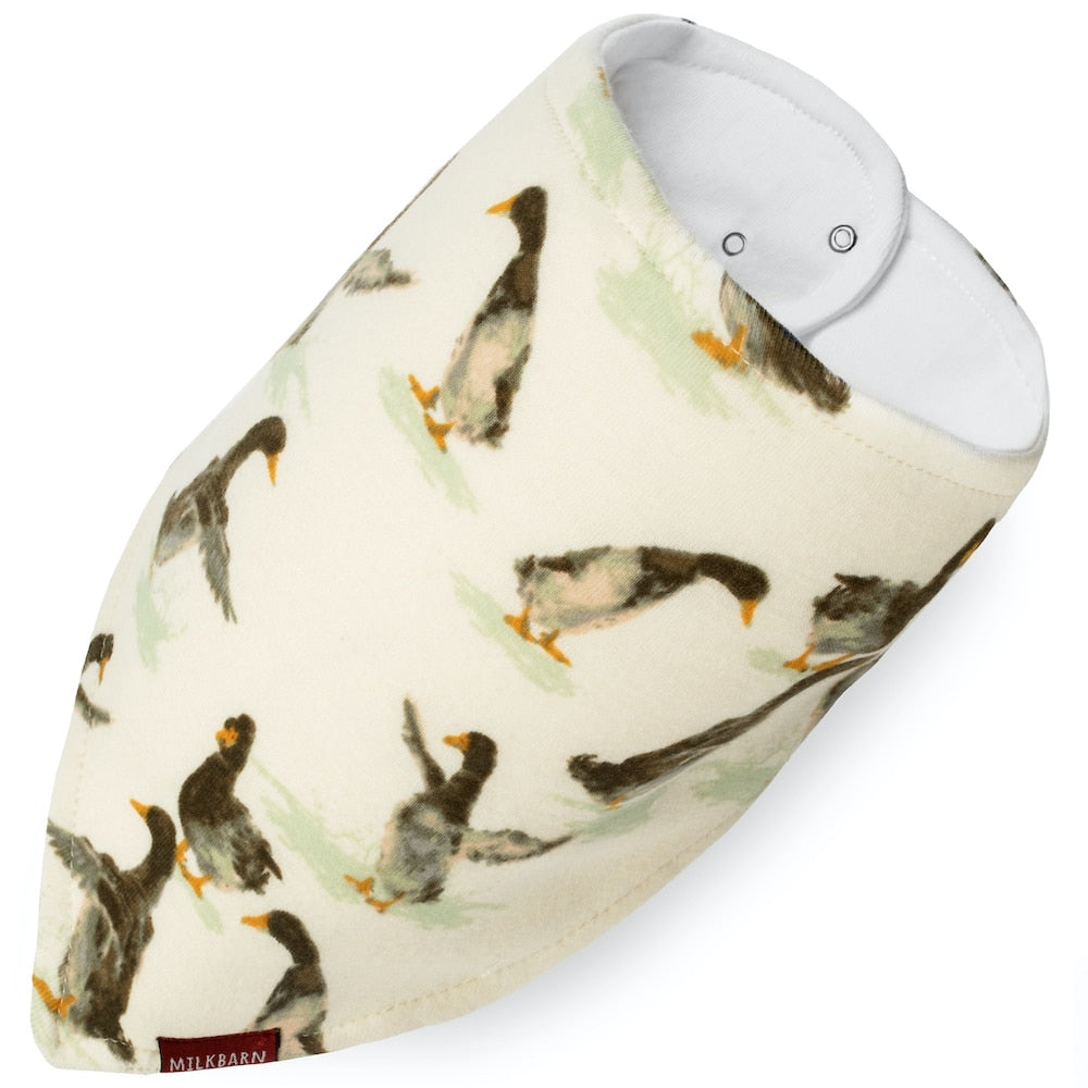 Milkbarn Kerchief Bib - Duck