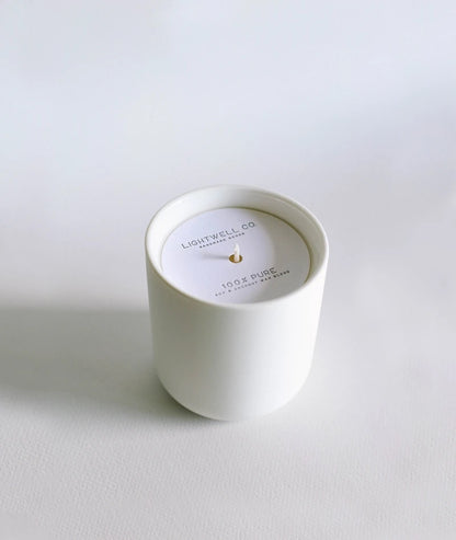 Lightwell Co. Chestnut and Clove Ceramic Candle