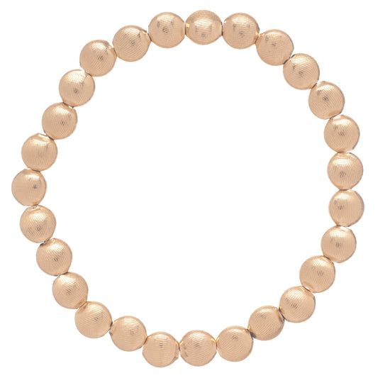 enewton Extends - Honesty Gold 6mm Bead Bracelet